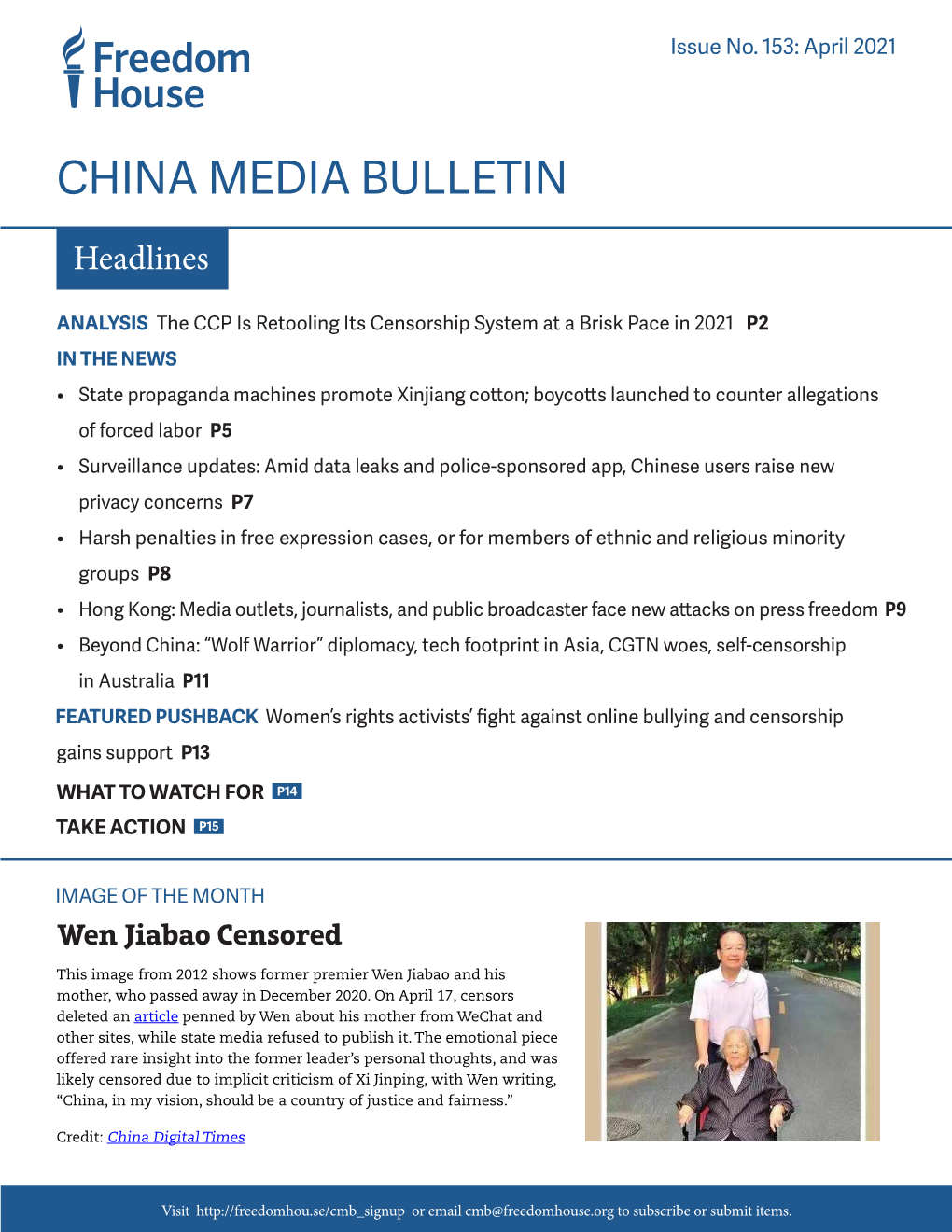 China Media Bulletin