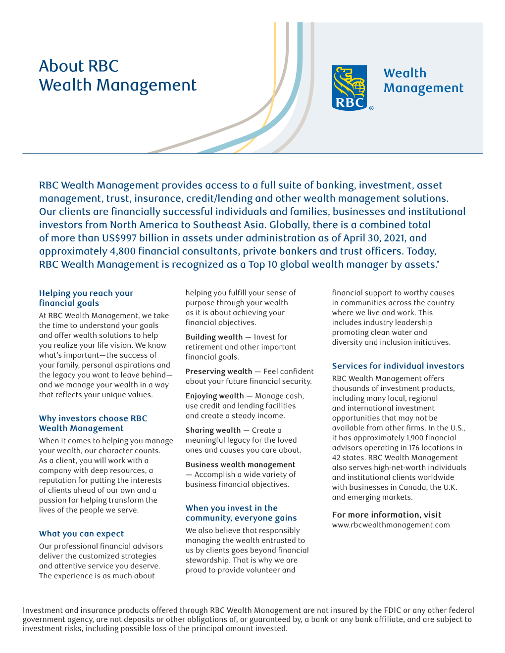 About RBC Wealth Management