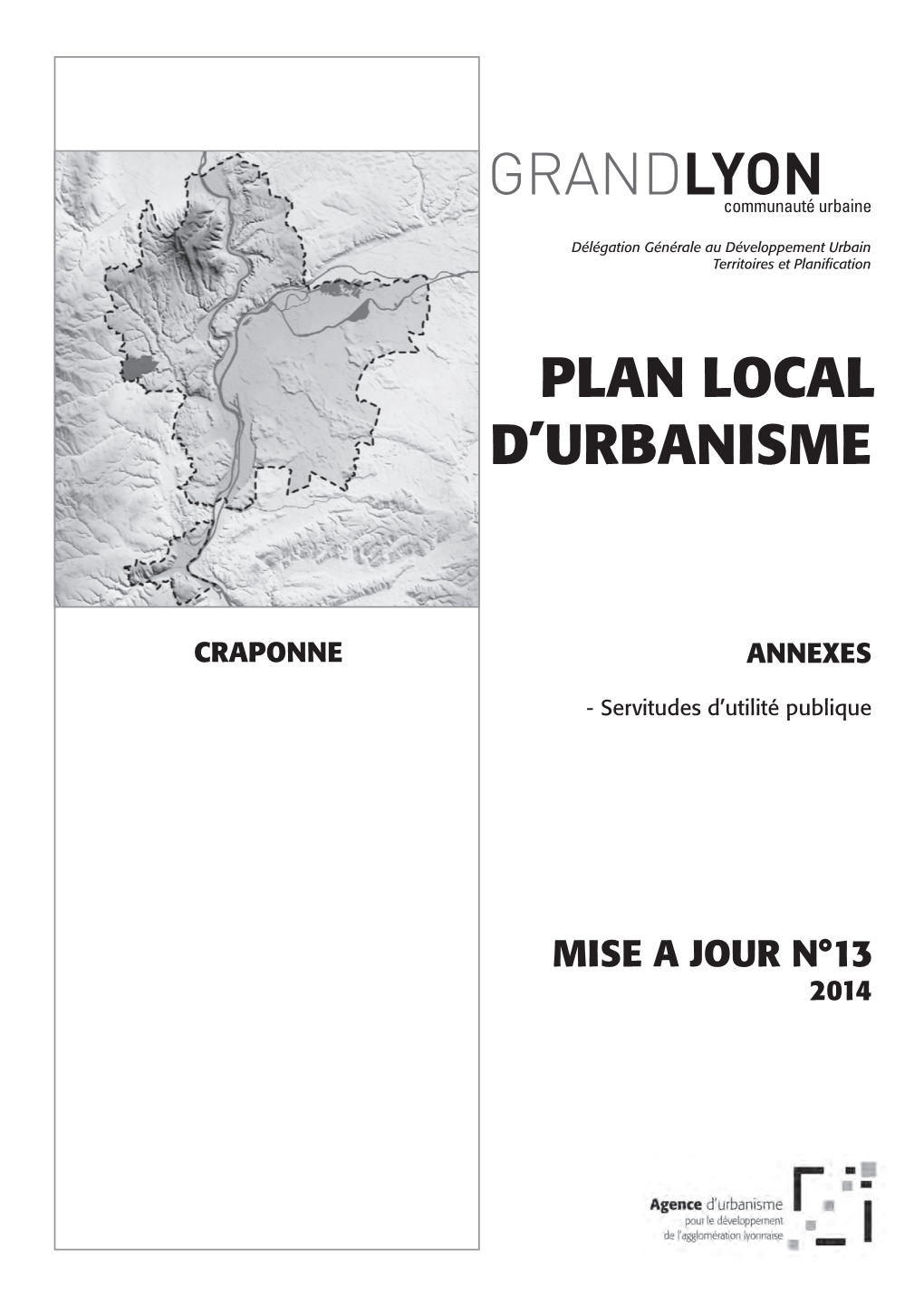 Craponne Plan Local D'urbanisme Annexes