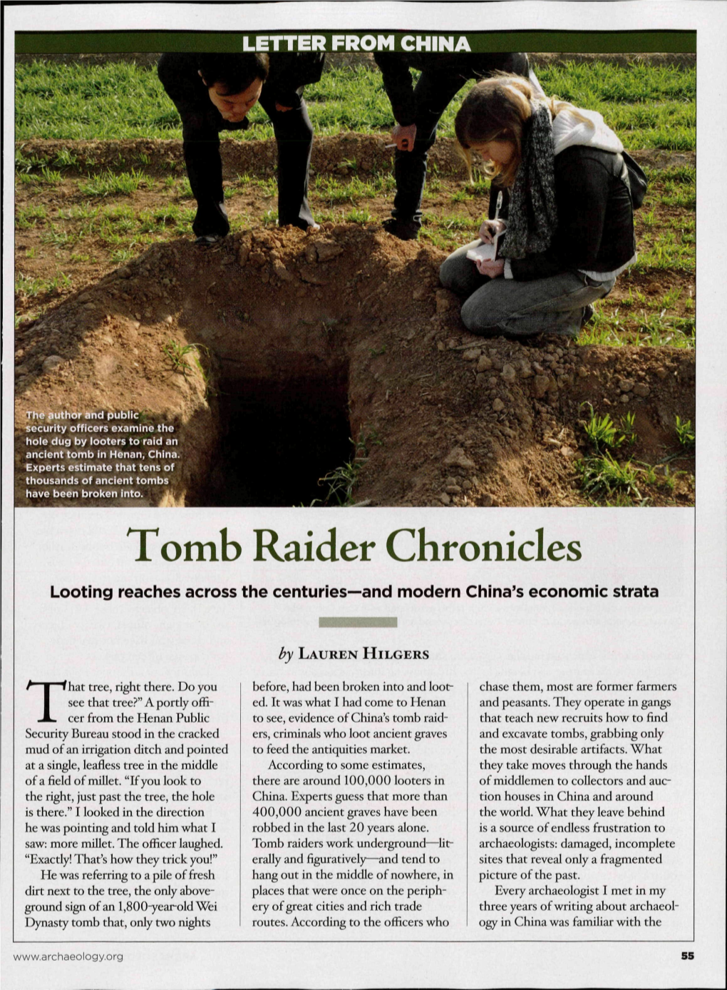 Tomb Raider Chronicles Looting Reaches Across the Centuries—And Modern China's Economic Strata