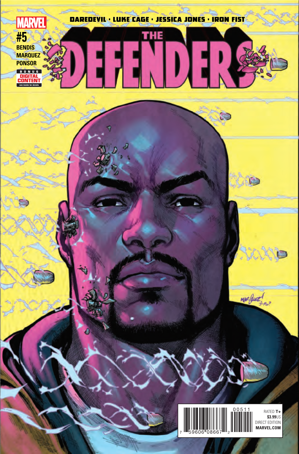 Bendis Marquez Ponsor Daredevil • Luke Cage