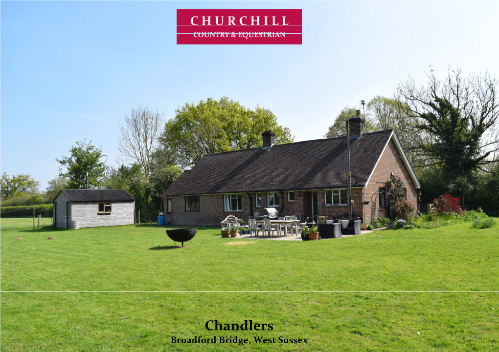 Chandlers, West Chiltington Lane, Broadford Bridge, Billingshurst, West Sussex, RH14 9EA Guide Price £800,000 Freehold, Subject to Contract