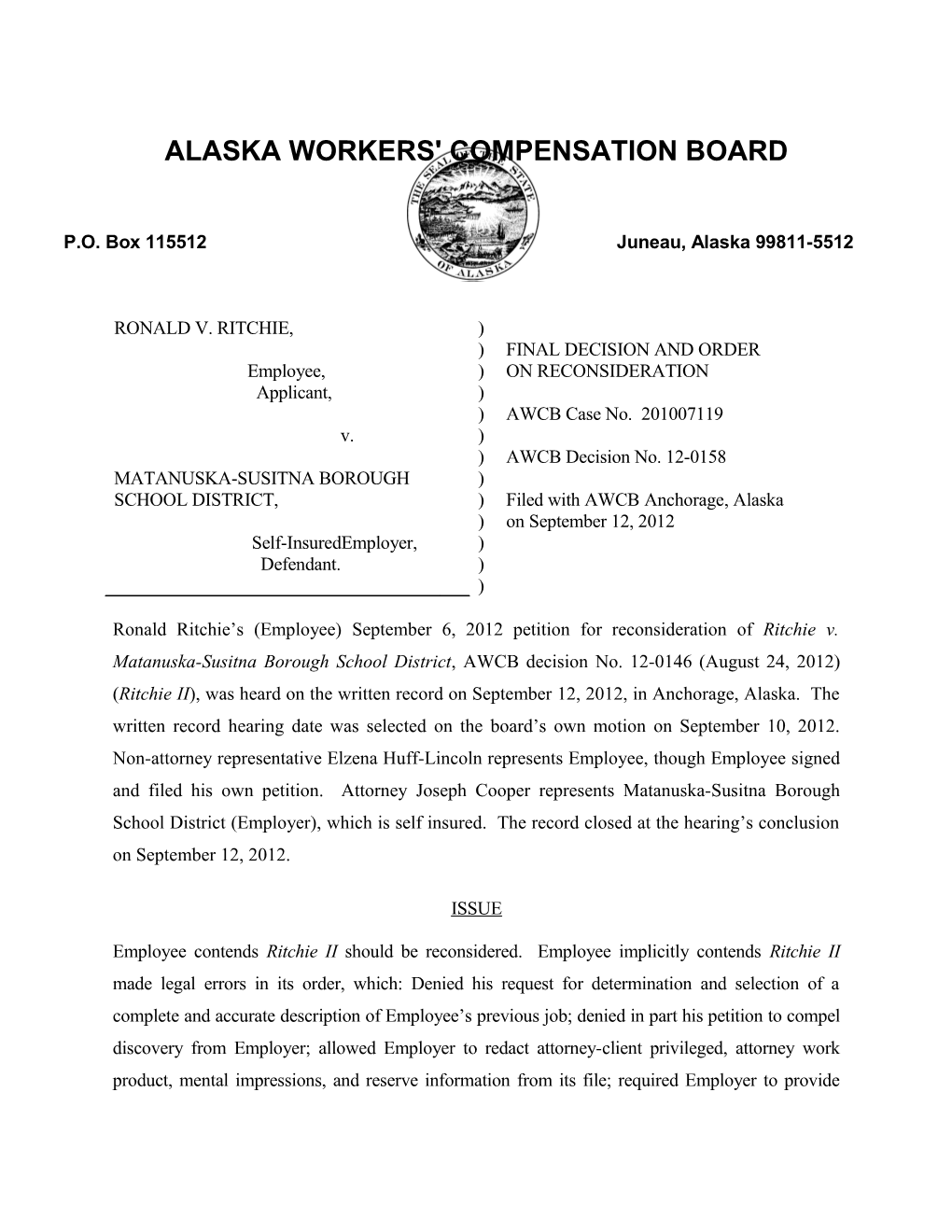 Alaska Workers' Compensation Board s63