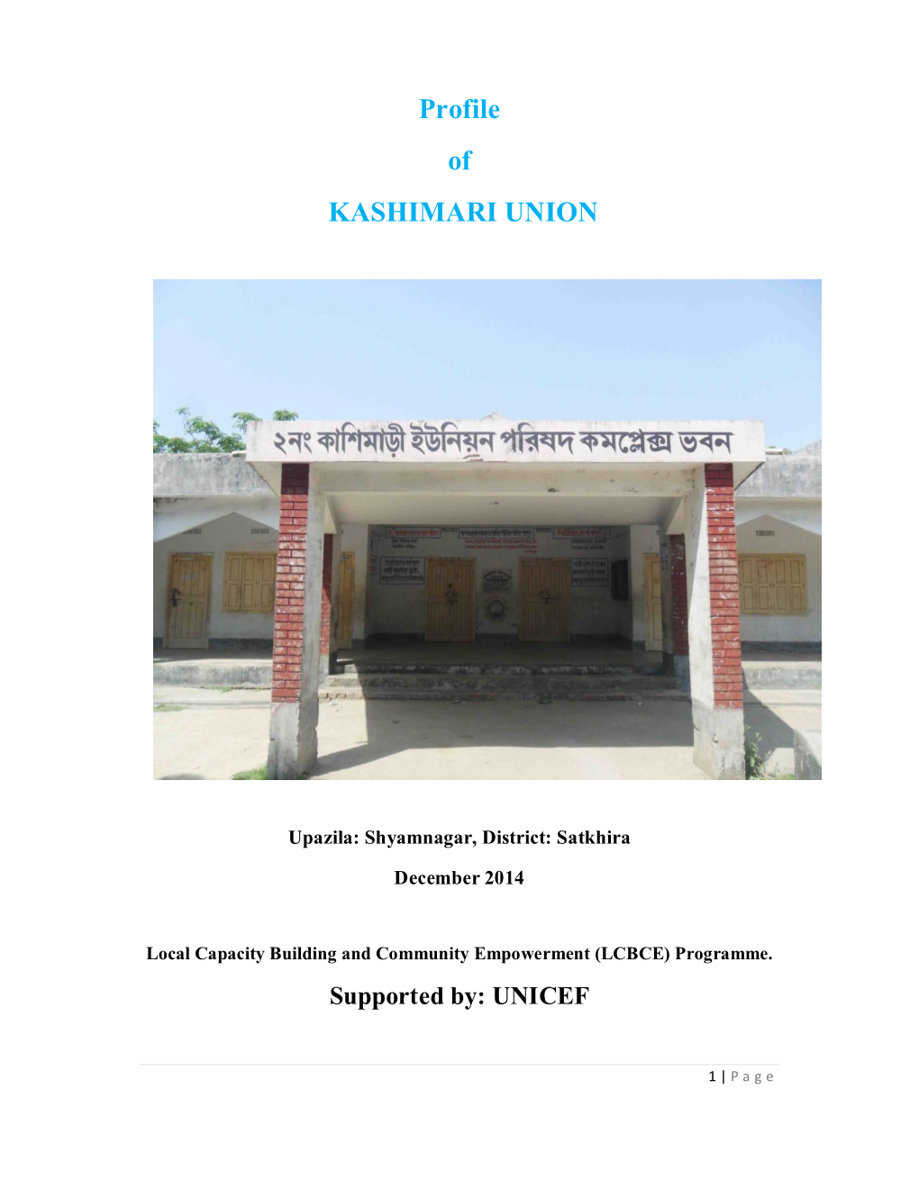 Profile of KASHIMARI UNION