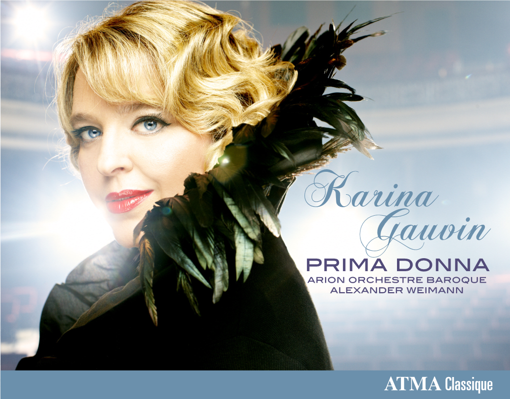 Prima Donna Arion Orchestre Baroque Alexander Weimann