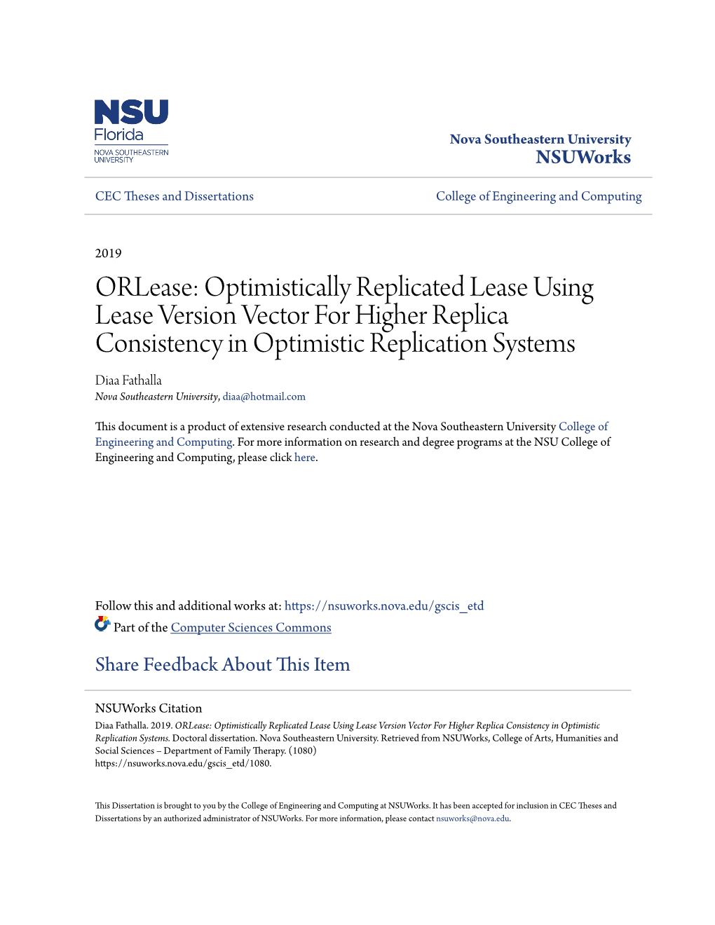 Orlease: Optimistically Replicated Lease Using Lease Version Vector for Higher Replica Consistency in Optimistic Replication