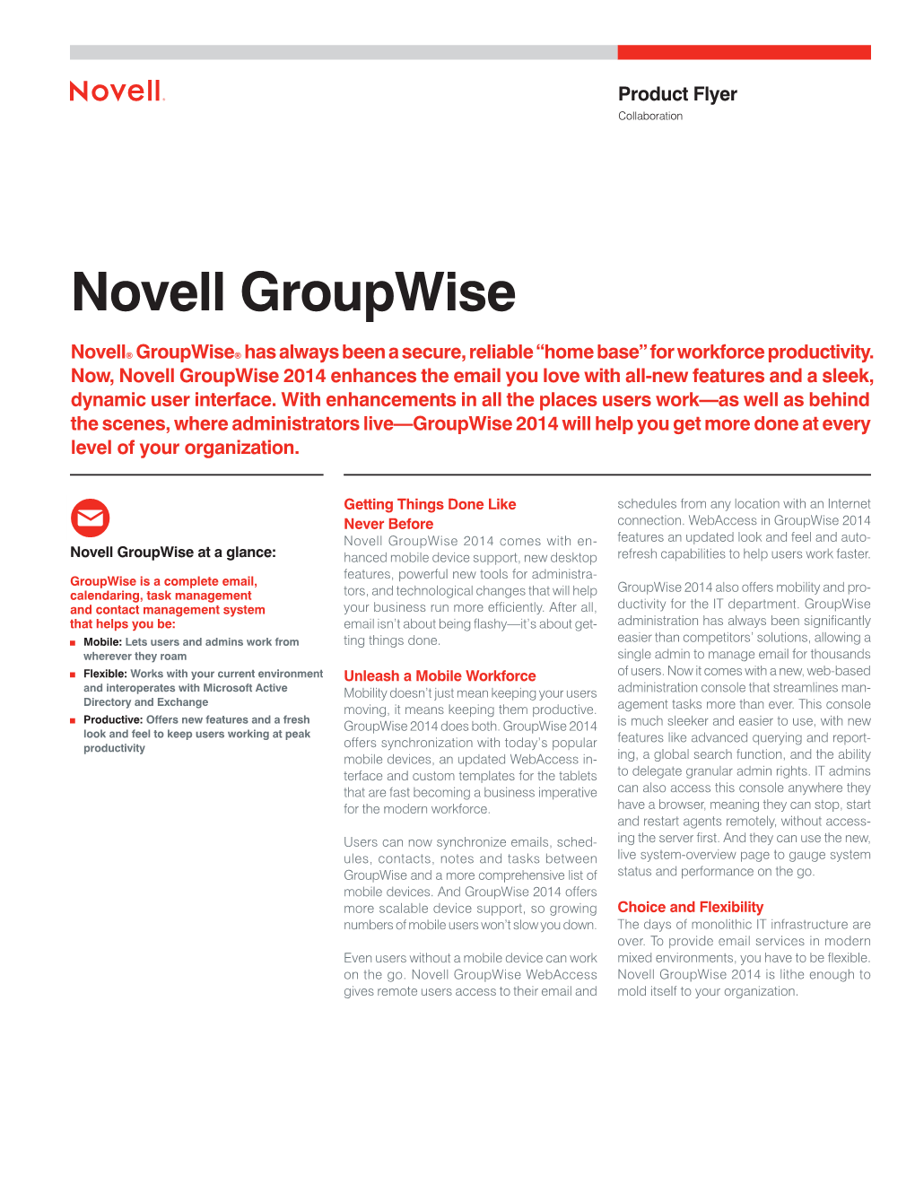 Novell Groupwise