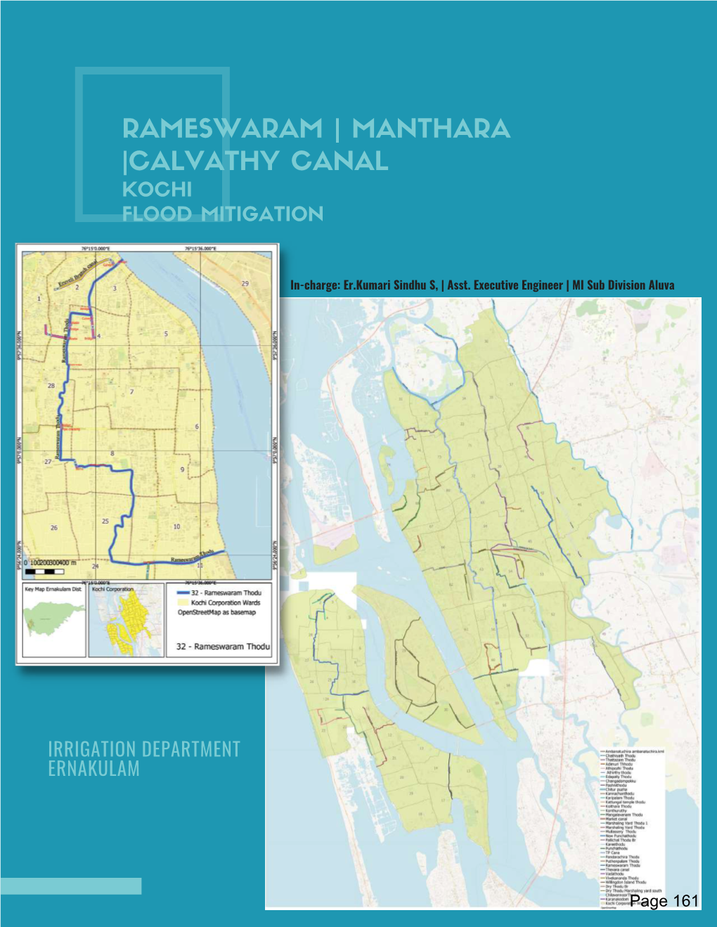 Rameswaram | Manthara |Calvathy Canal Kochi Flood Mitigation