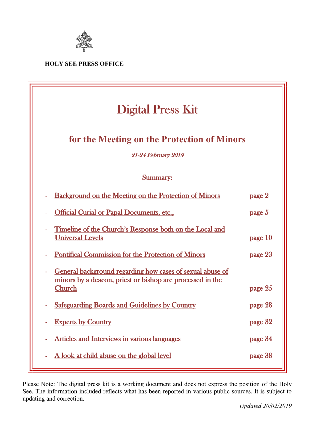 Digital Press Kit