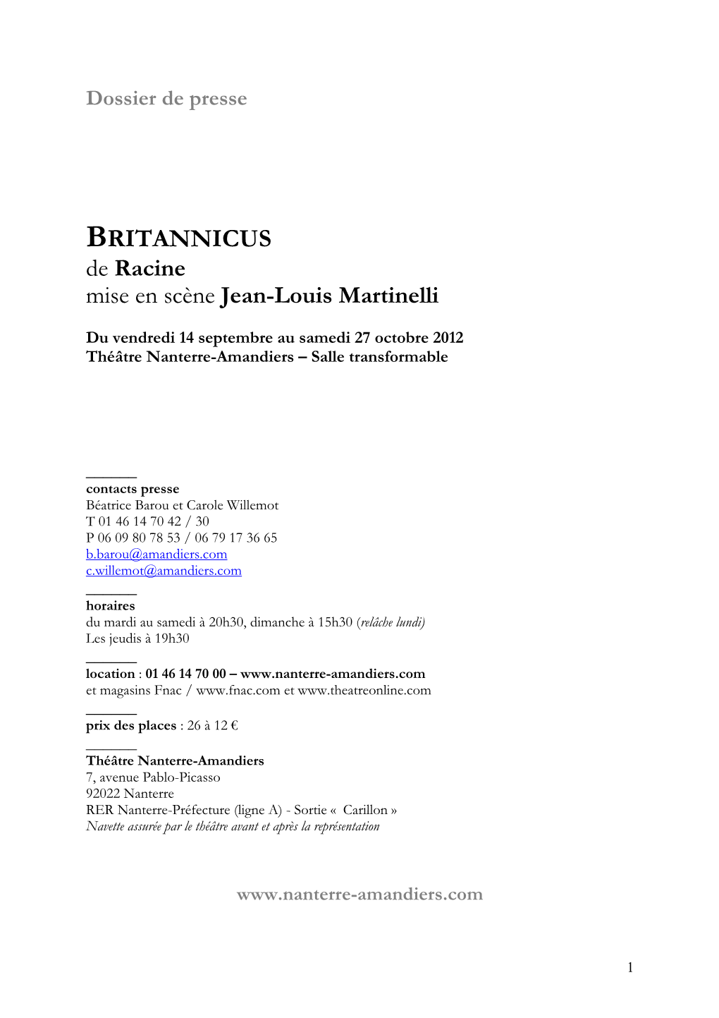 Presse Britannicus