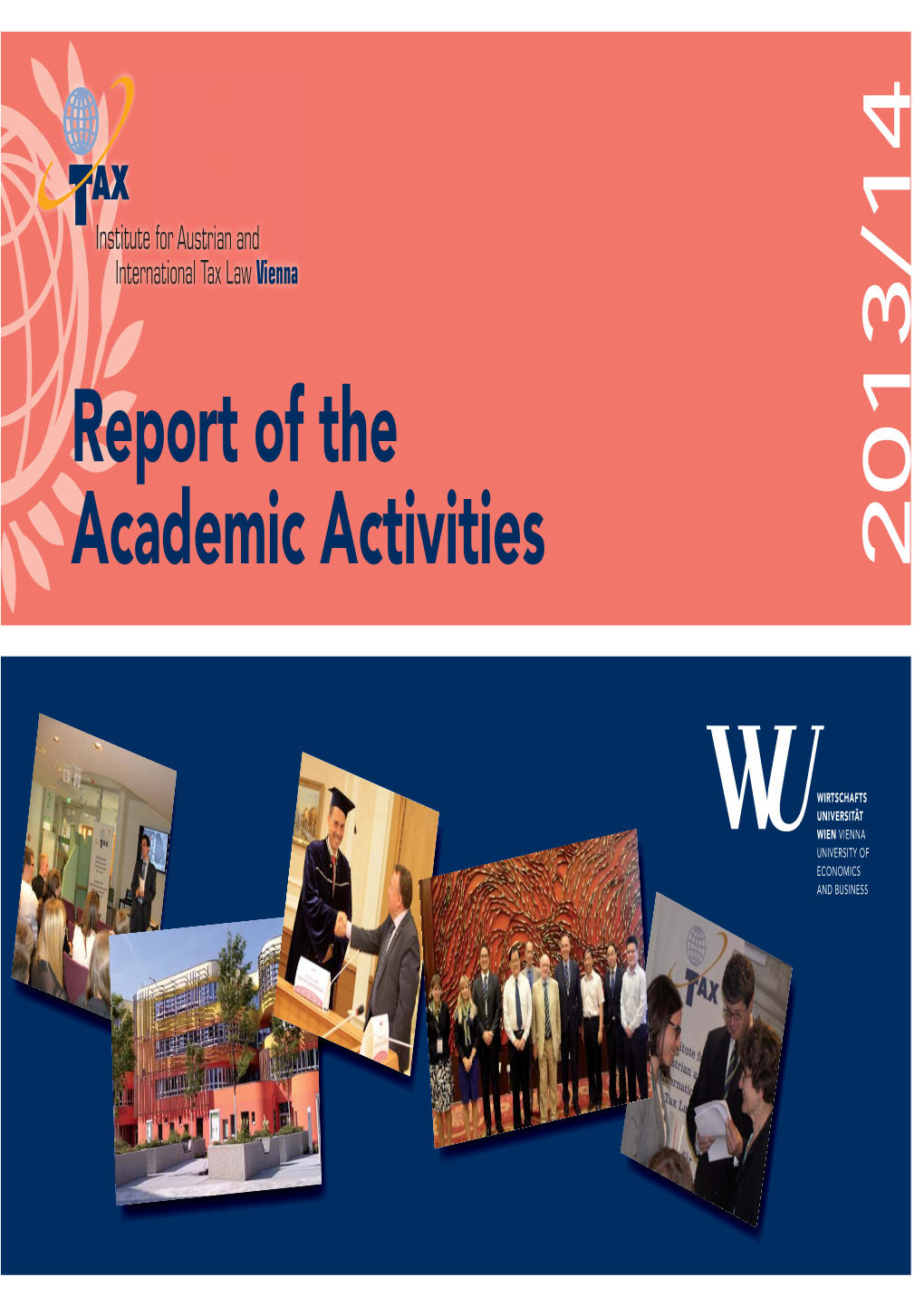 Report of the Academic Activities