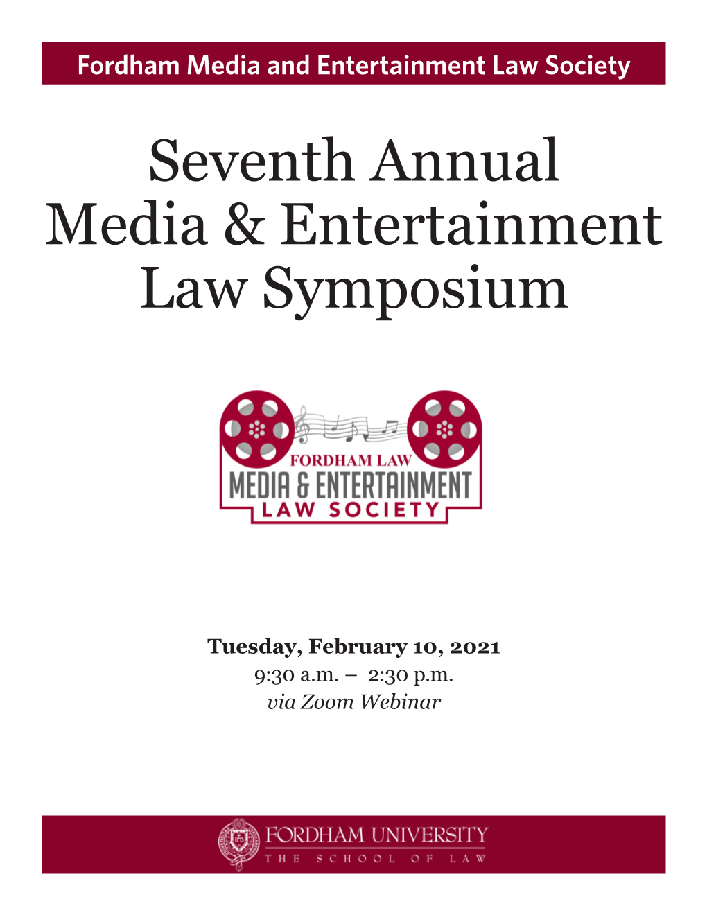 Seventh Annual Media & Entertainment Law Symposium