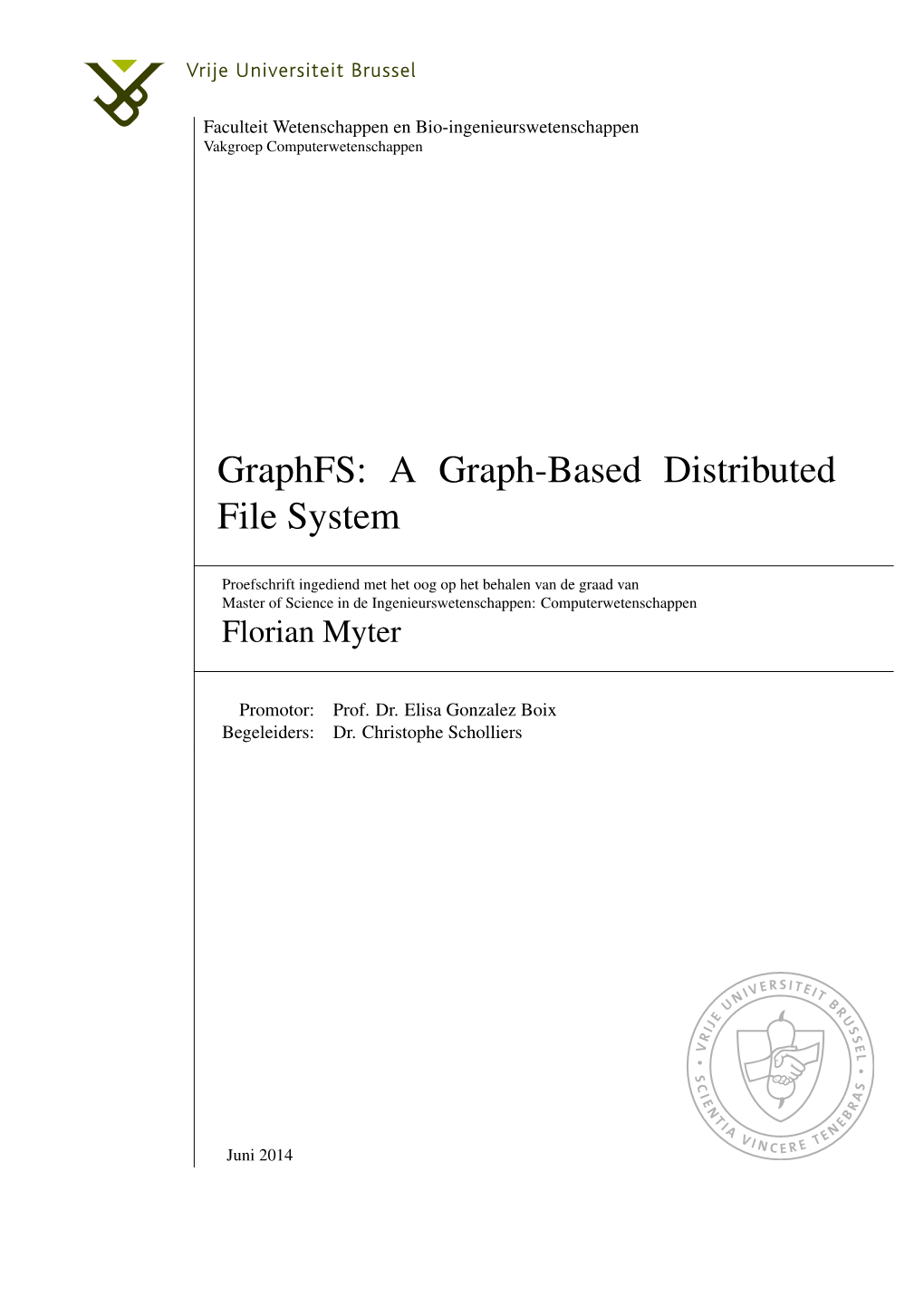 A Graph-Based Distributed File System
