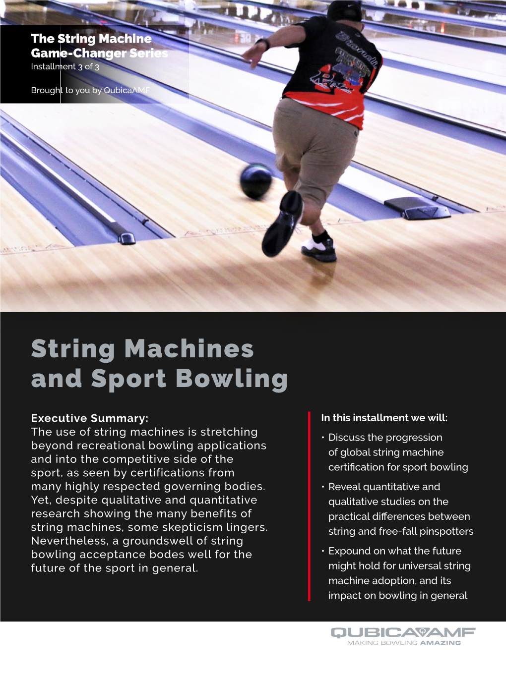 String Machines and Sport Bowling