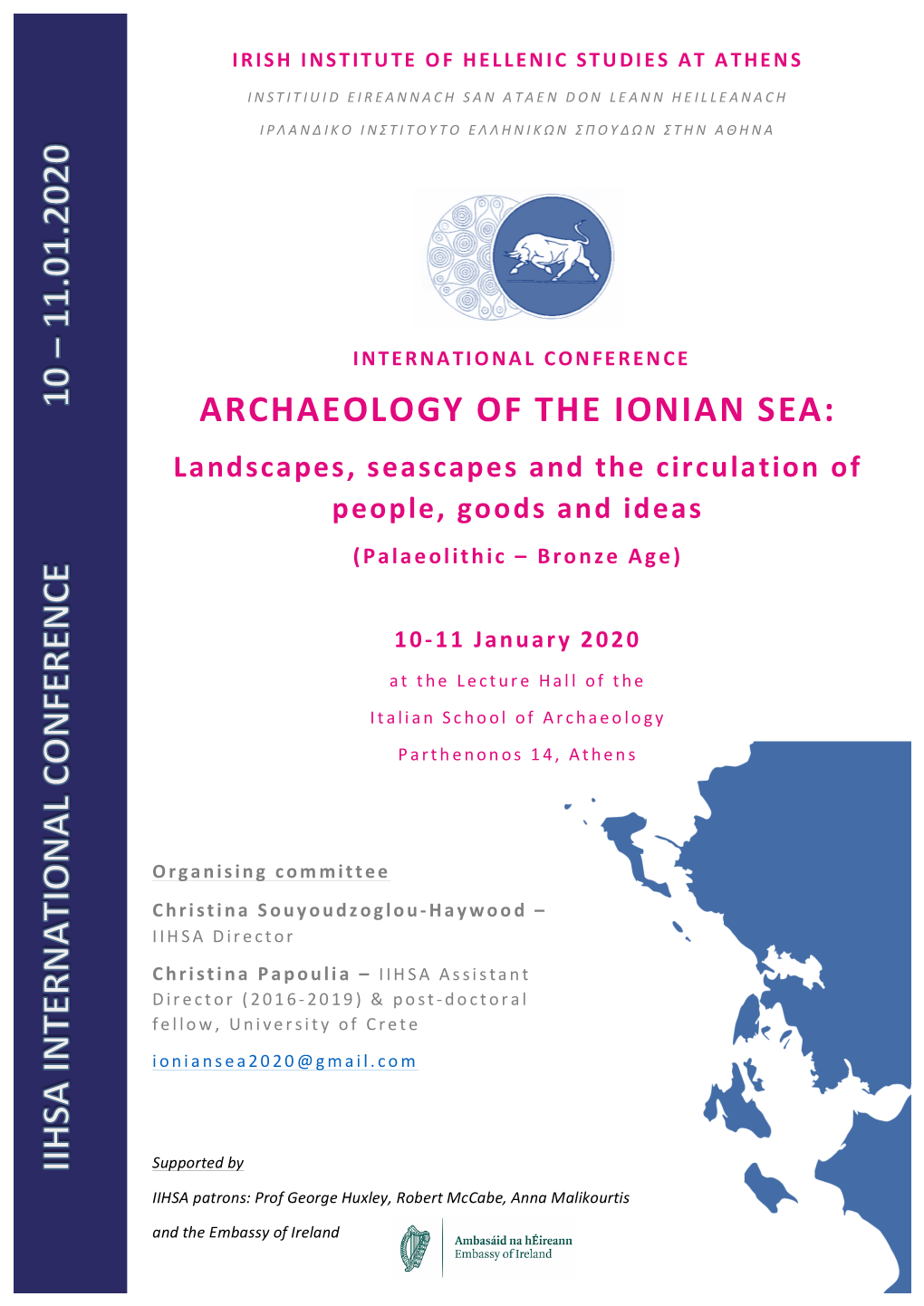 ARCHAEOLOGY of the IONIAN SEA: Landscapes, Seascapes and the Circulation of People, Goods and Ideas (Palaeolithic – Bronze Age)