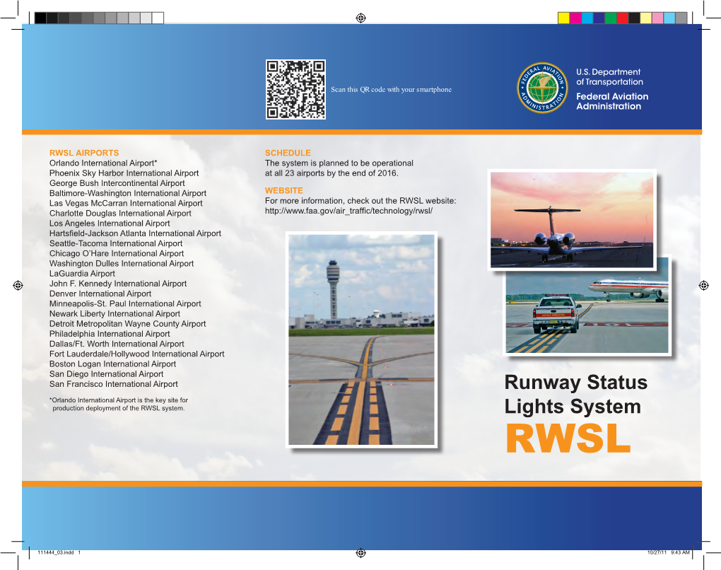 Runway Status Lights System