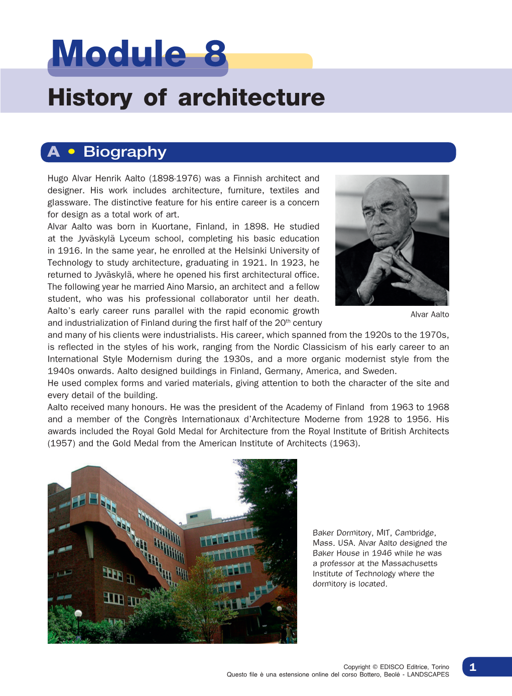 Module 8 History of Architecture