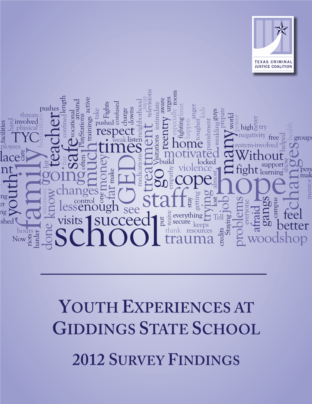 Youth Experiences at Giddings State School