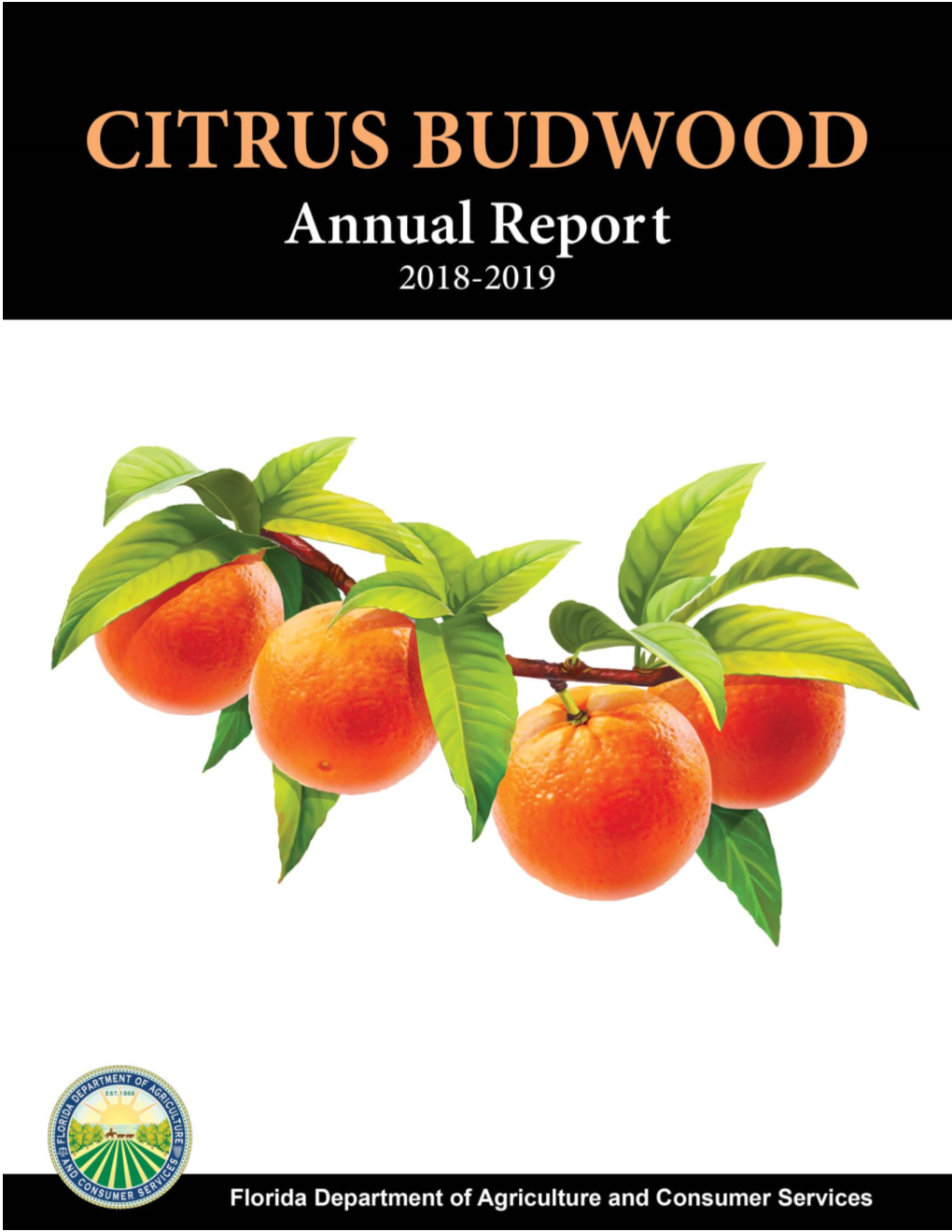 Citrus Budwood Annual Report 2018-2019