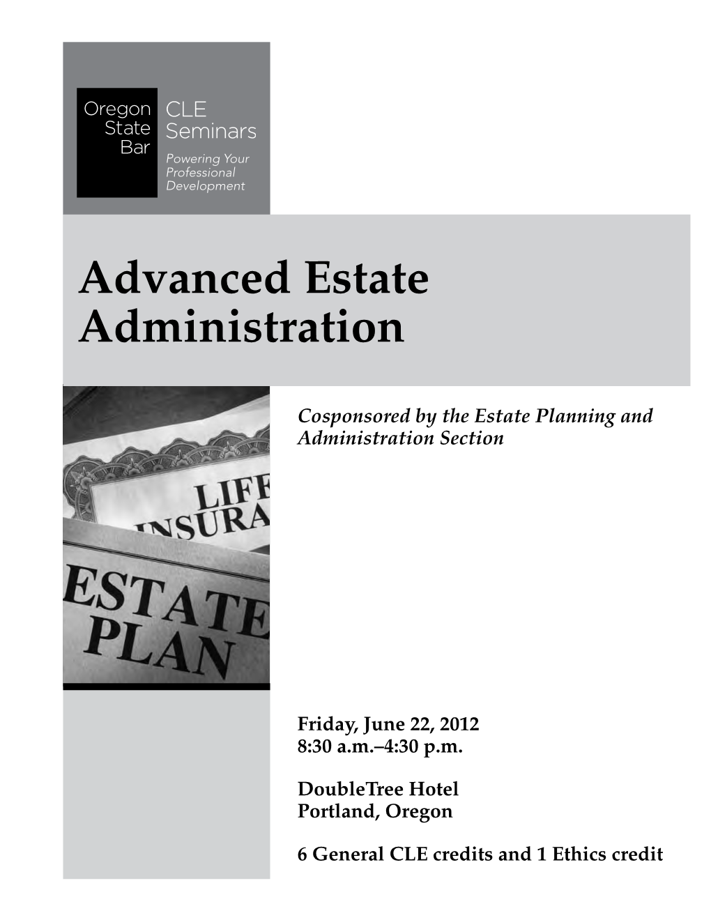 Advanced Estate Administration