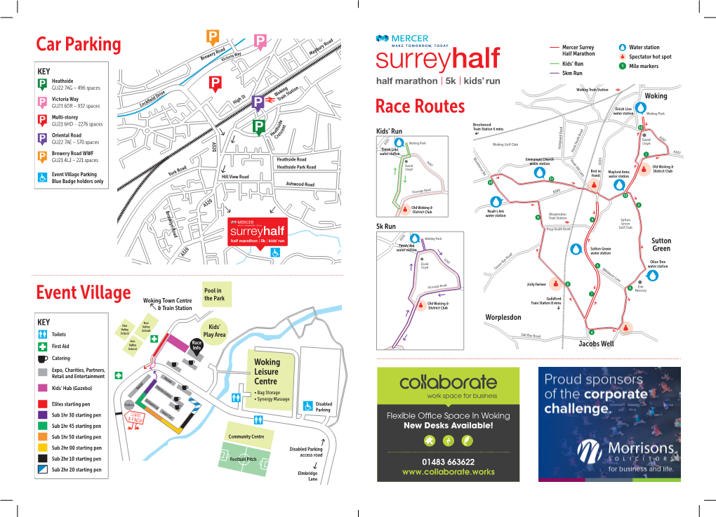 Car Parking Event Village Race Routes