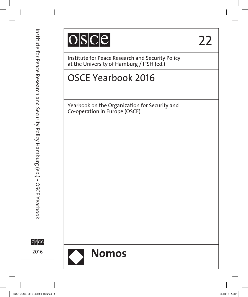 OSCE Yearbook 2017