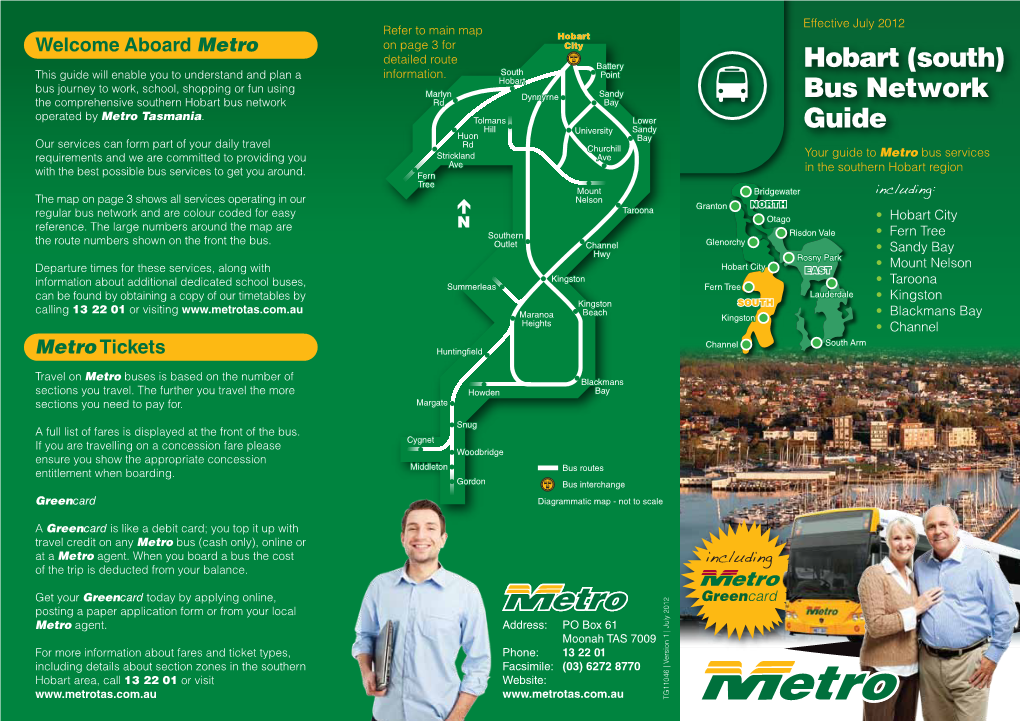 Hobart (South) Bus Network Guide