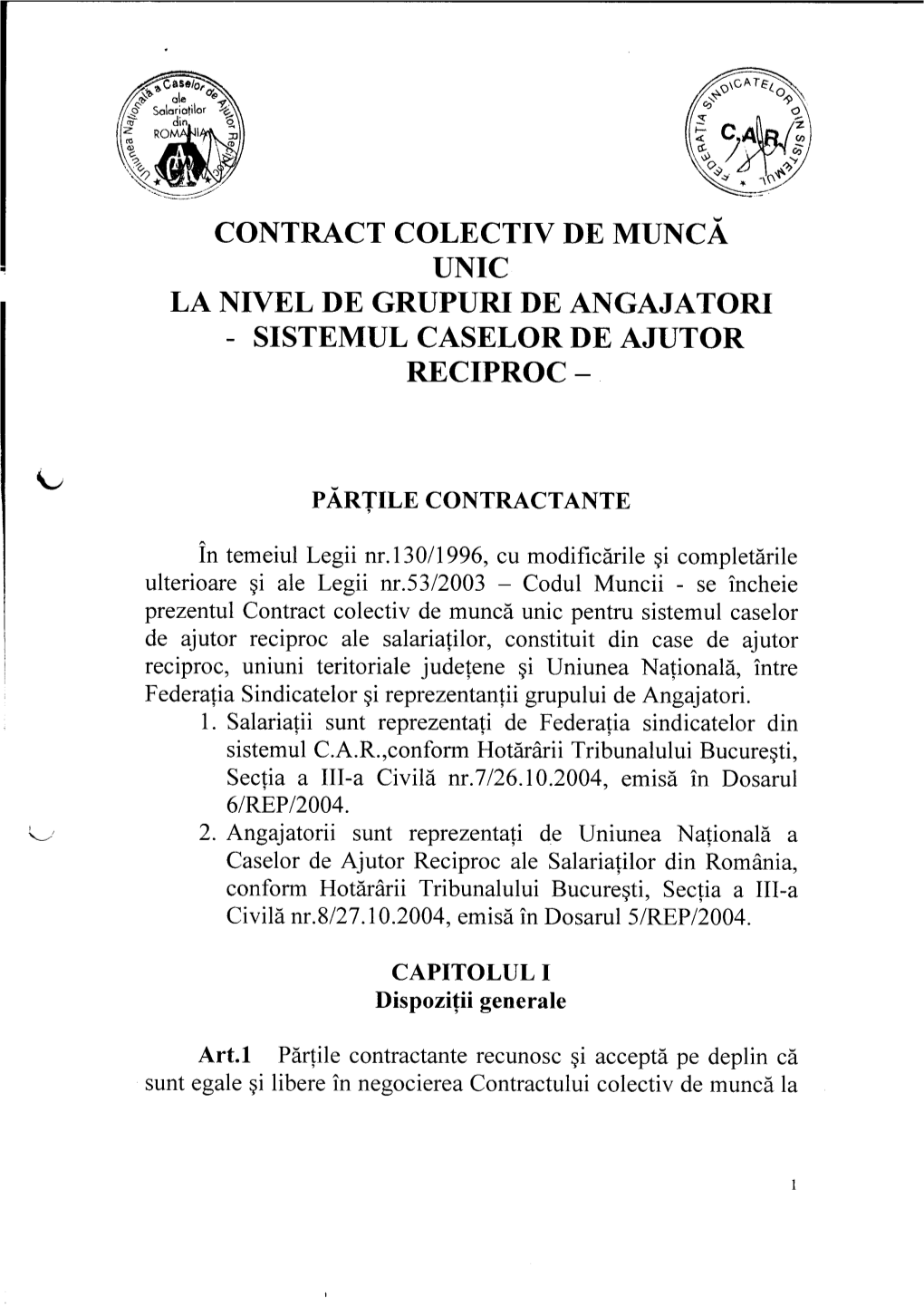 CCM 2926/2004 GU Casa De Ajutor Reciproc