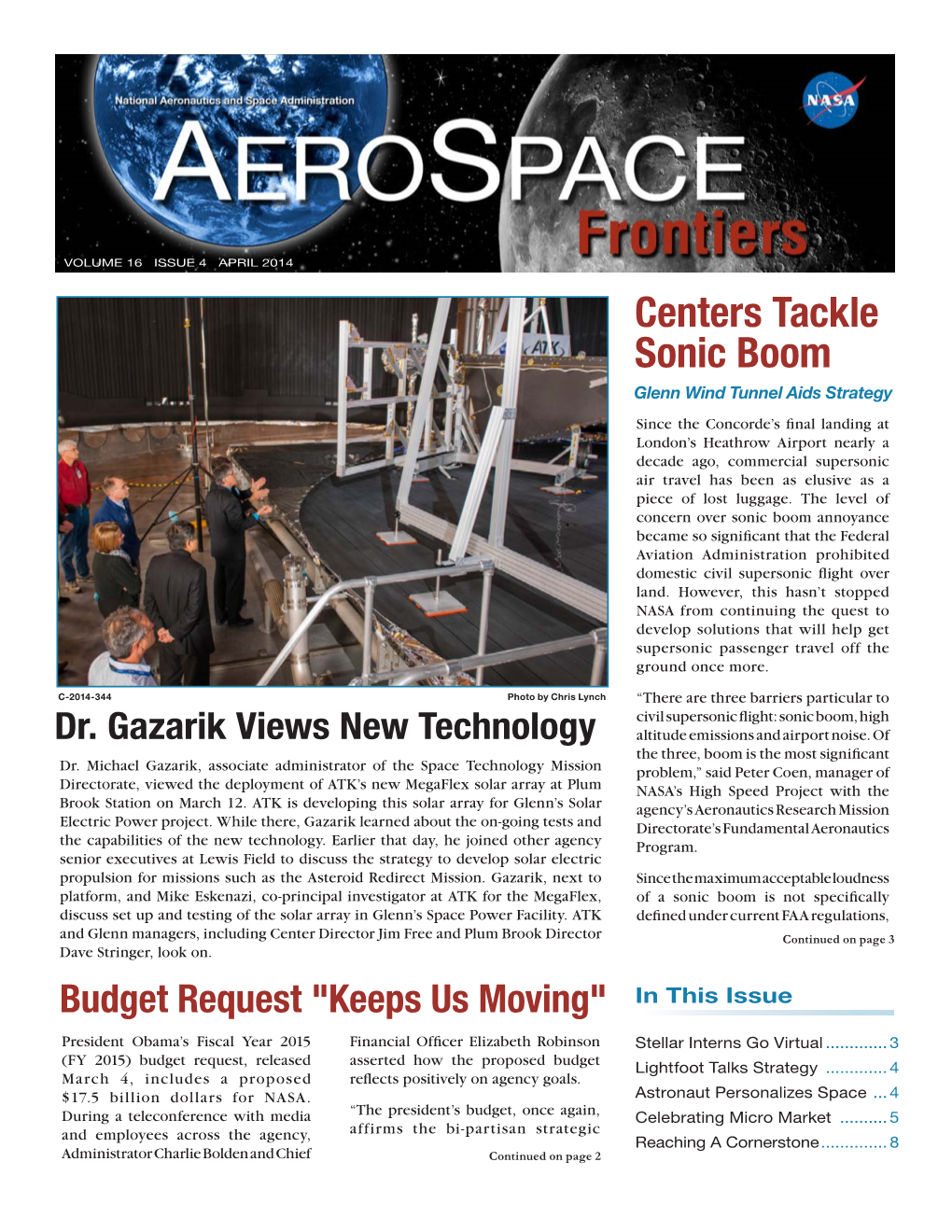 Aerospace Frontiers April 2014