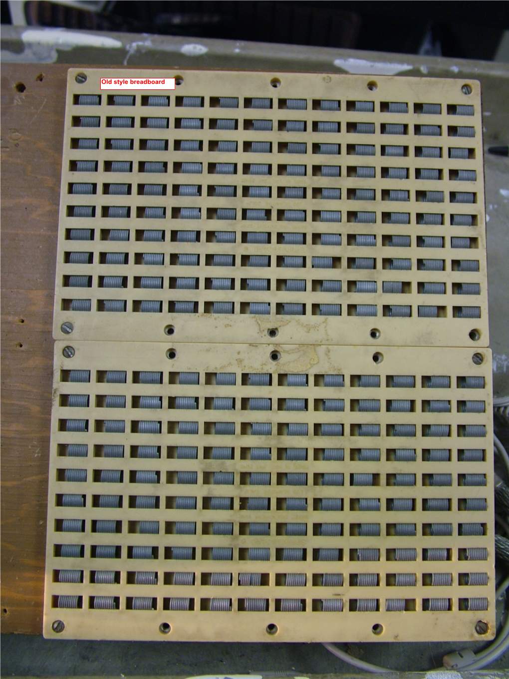 Old Style Breadboard