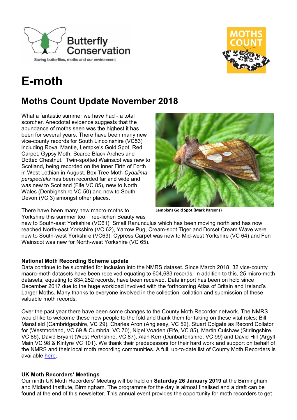 E-Moth November 2018