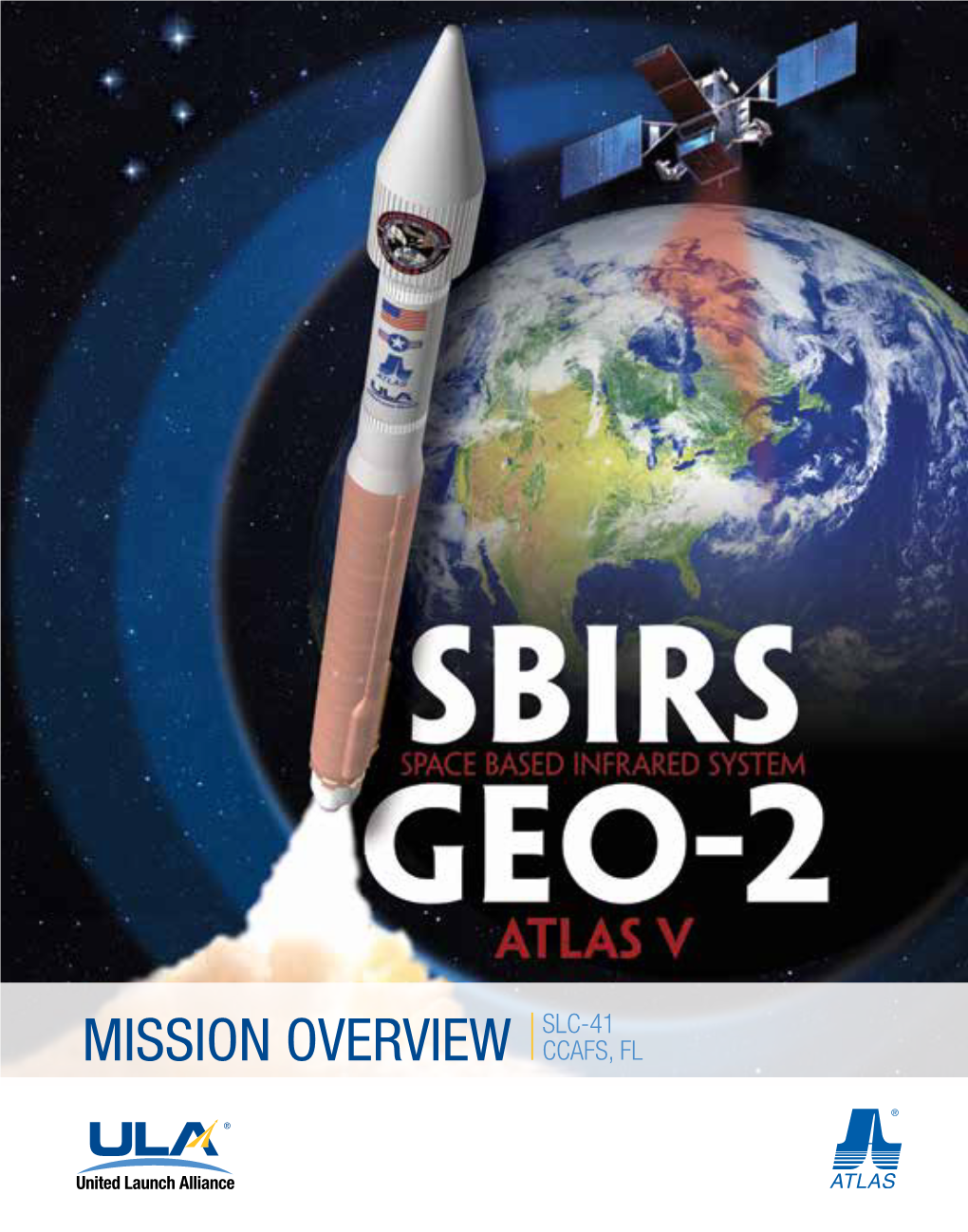 Atlas V SBIRS GEO-2 Mission Booklet