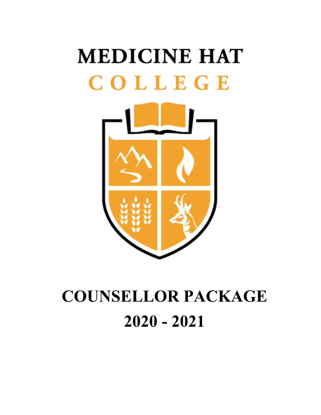 Counsellor Package 2020 - 2021 Medicine Hat College