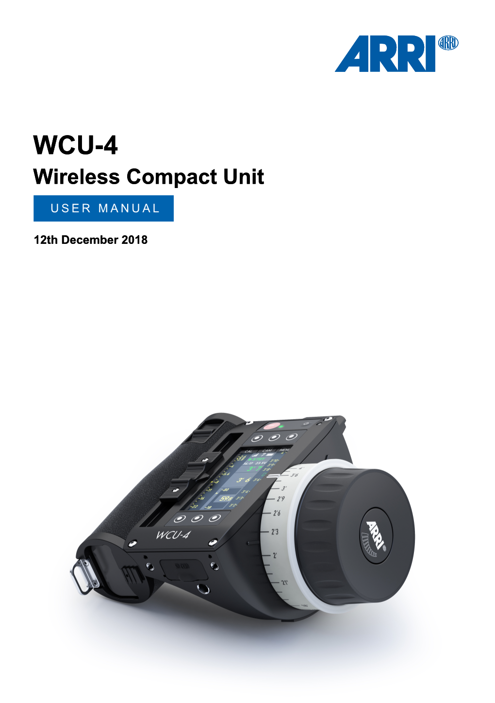 Arri Wireless Compact Unit WCU-4 / Manual