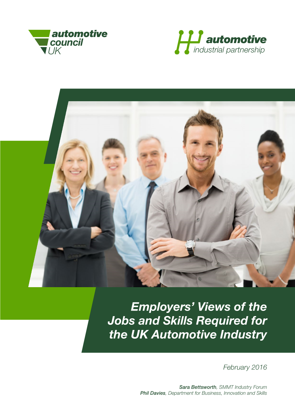 SSD1337 UK Automotive Industry Jobs and Skills Report PRINT-V3.Indd