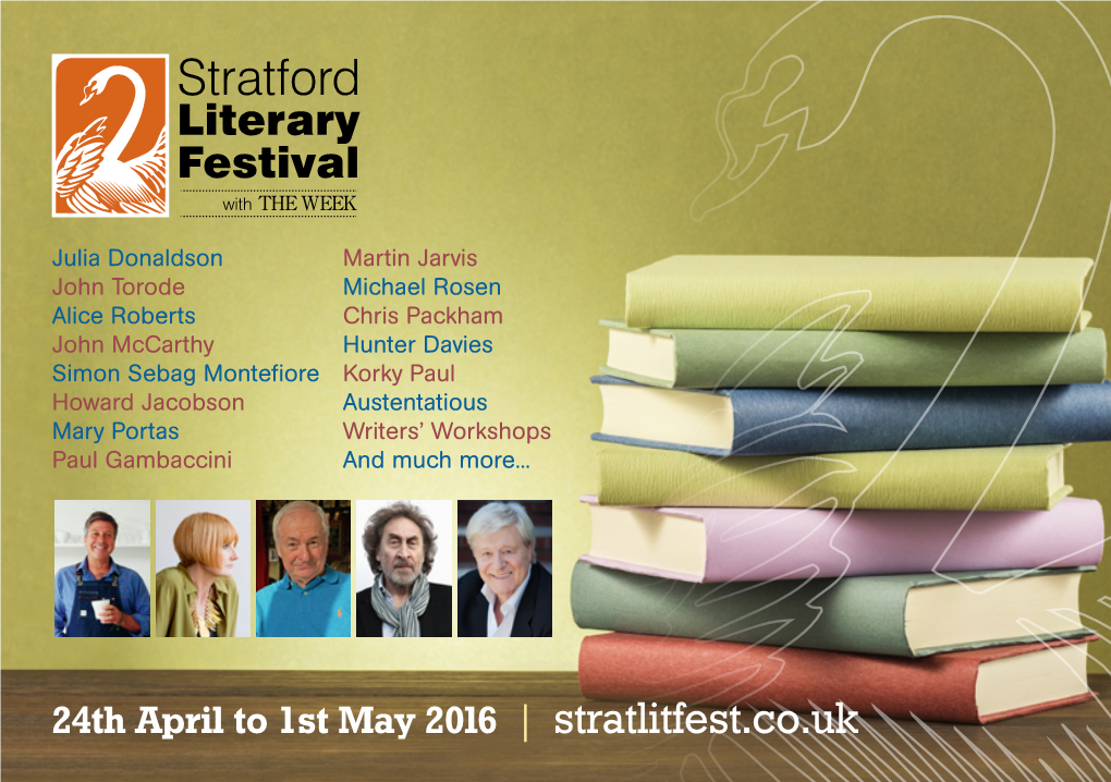 Stratford Literary Festival With