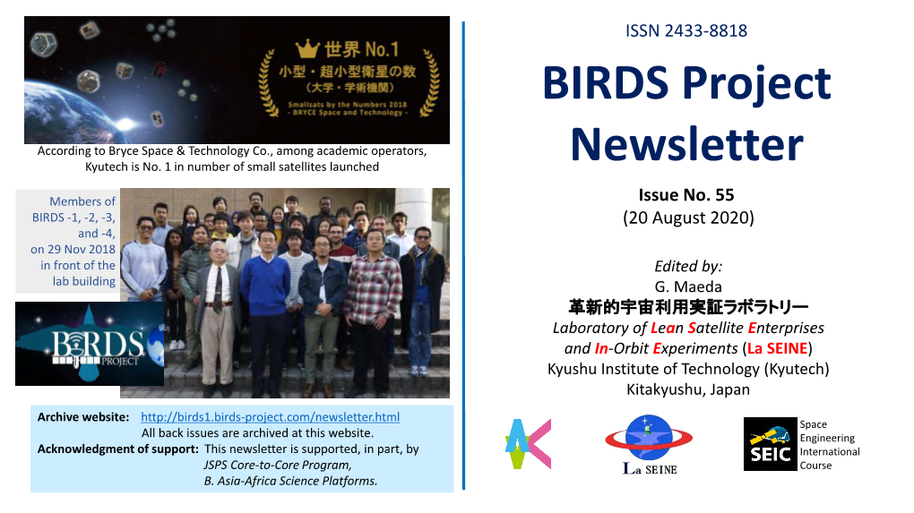 BIRDS Newsletter Issue No.55.Pdf