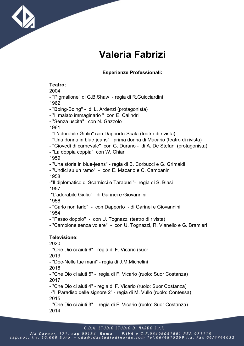 Valeria Fabrizi