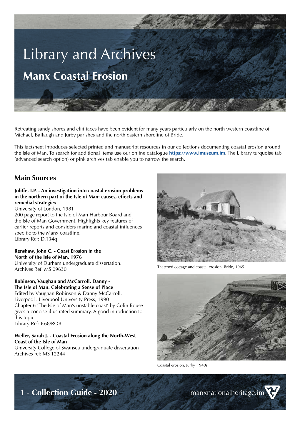 Manx Coastal Erosion