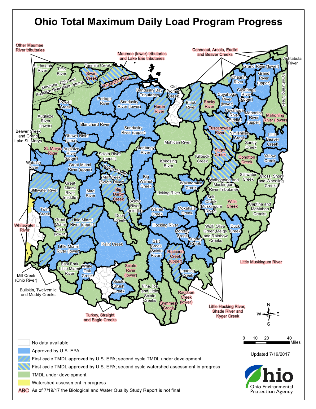 Ohio Total Maximum Daily Load Program Progress