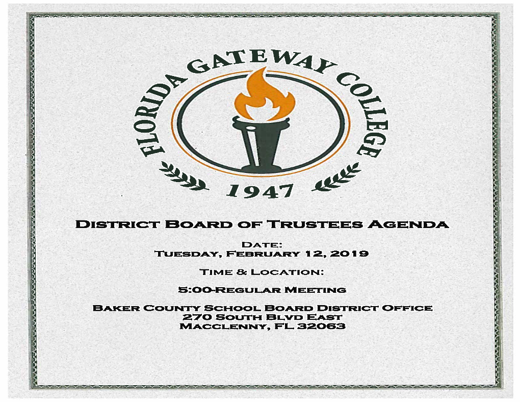 FGC-Board-Agenda-Feb-2019.Pdf