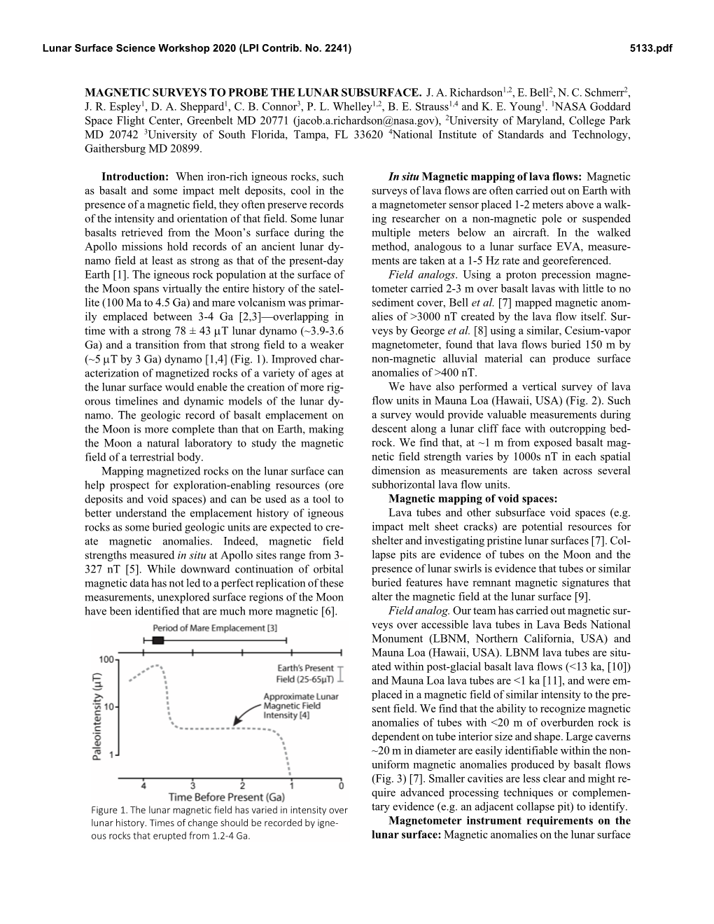 Magnetic Surveys to Probe the Lunar Subsurface