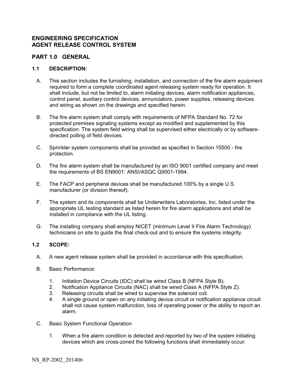 RP-2002 Agent Release Control Panel (DOC)