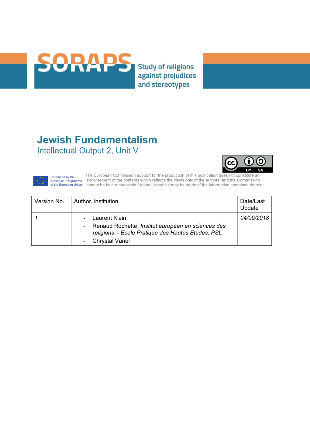 Io2unit5 Jewish Fundamentalism