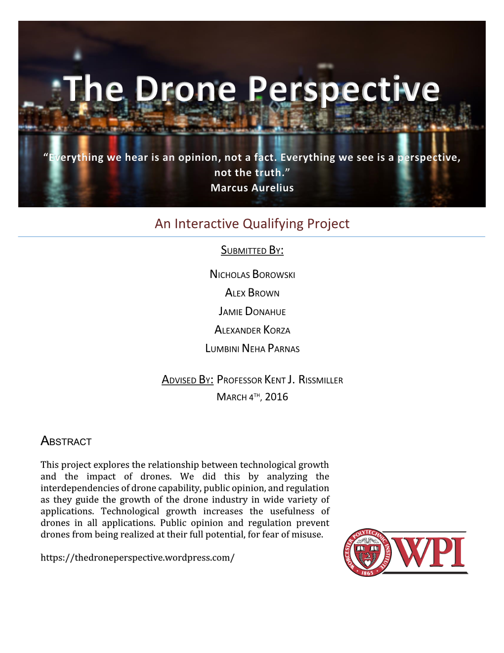 The Drone Perspective