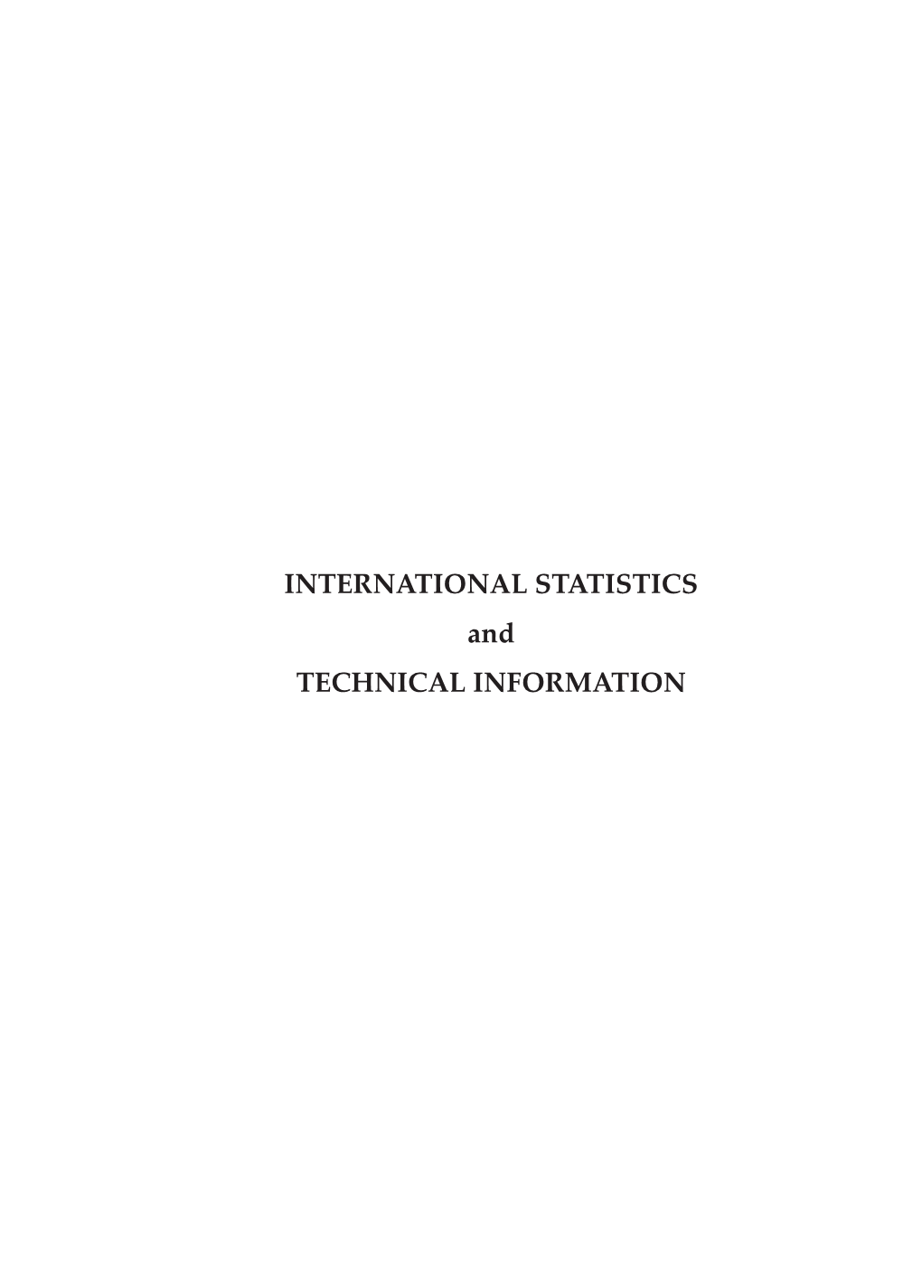 INTERNATIONAL STATISTICS and TECHNICAL INFORMATION INTERNATIONAL STUD BOOK COMMITTEE LIST of APPROVED STUD BOOKS (68)
