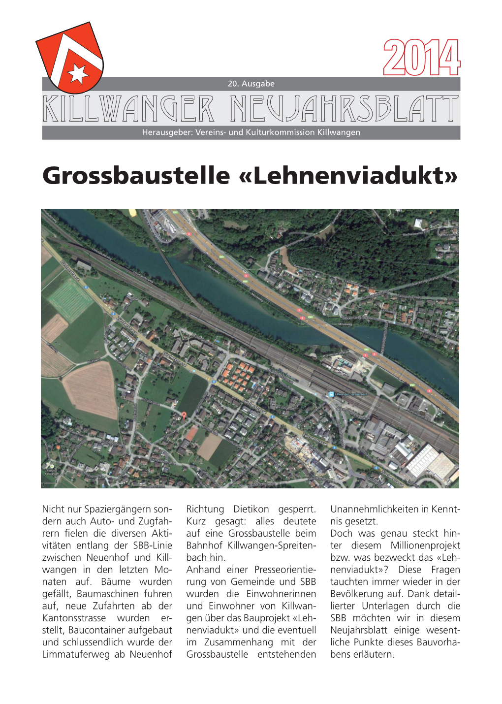 Neujahrsblatt 2014