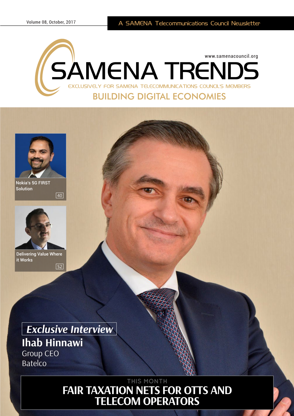 Samena Trends Exclusively for Samena Telecommunications Council's Members Building Digital Economies