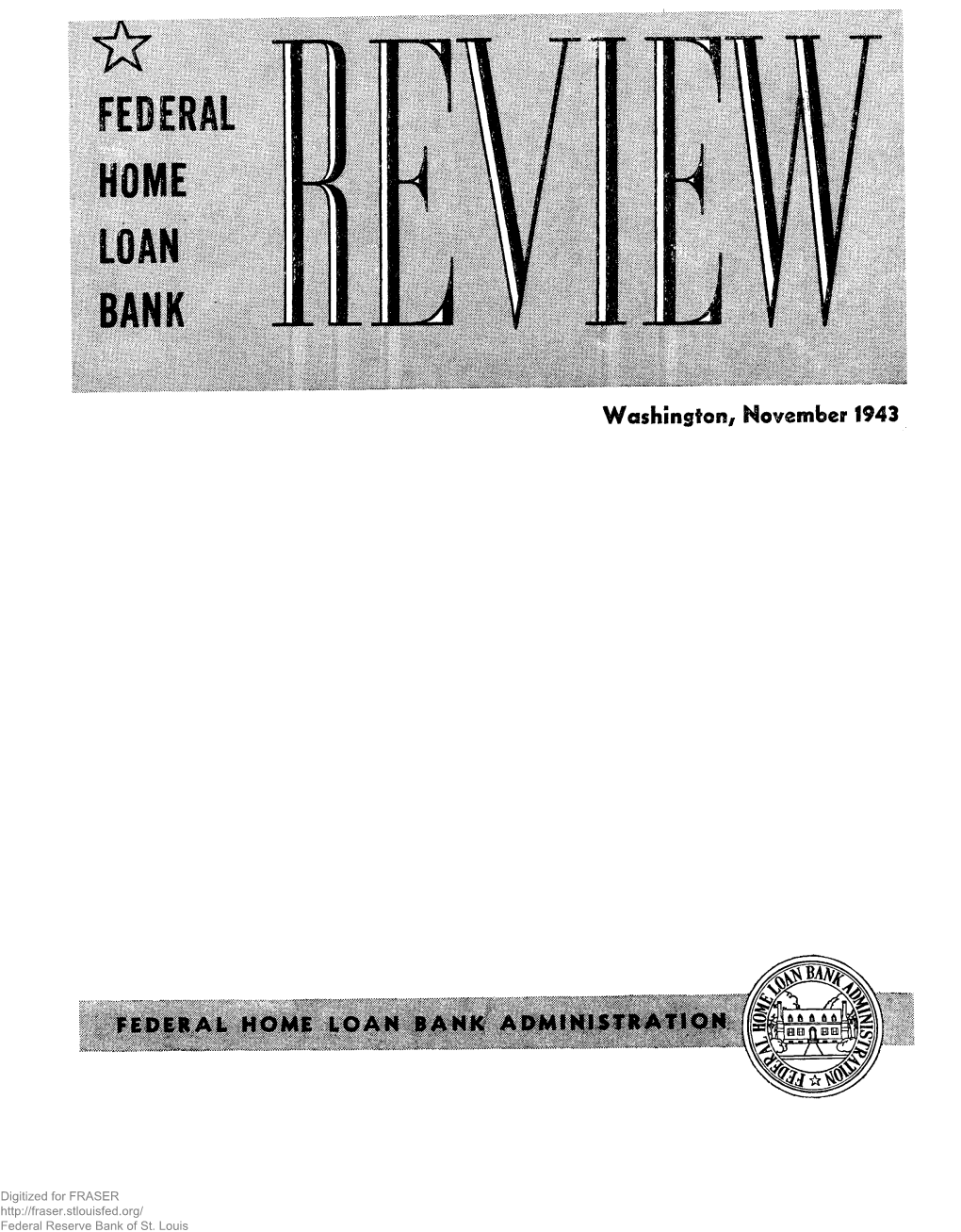 Federal Home Loan Bank Review