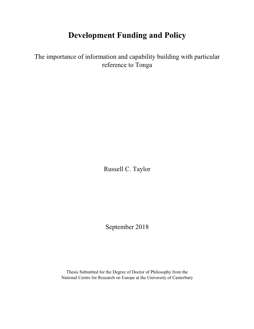 Taylor, Russell Final Phd Thesis.Pdf (4.129Mb)